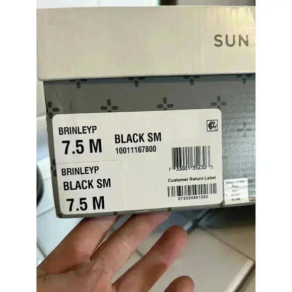 SUN STONE Womens Black Stretch Brinley Round Toe Block Heel Riding Boot 7.5 M - Picture 7 of 8